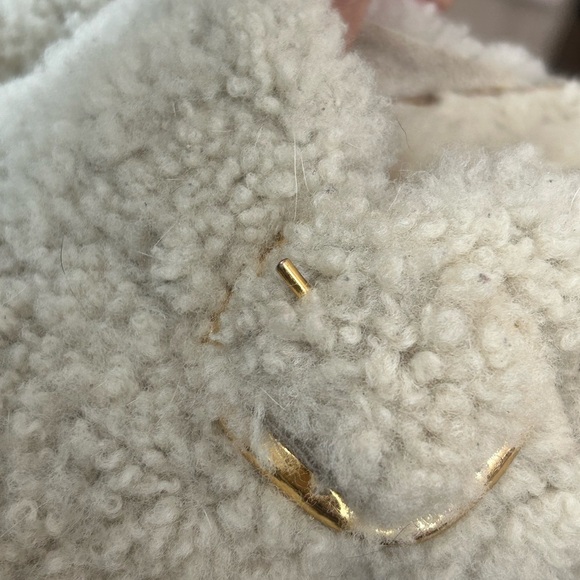 Birkenstock Gold Accent Shearling Footwear - Picture 7 of 11